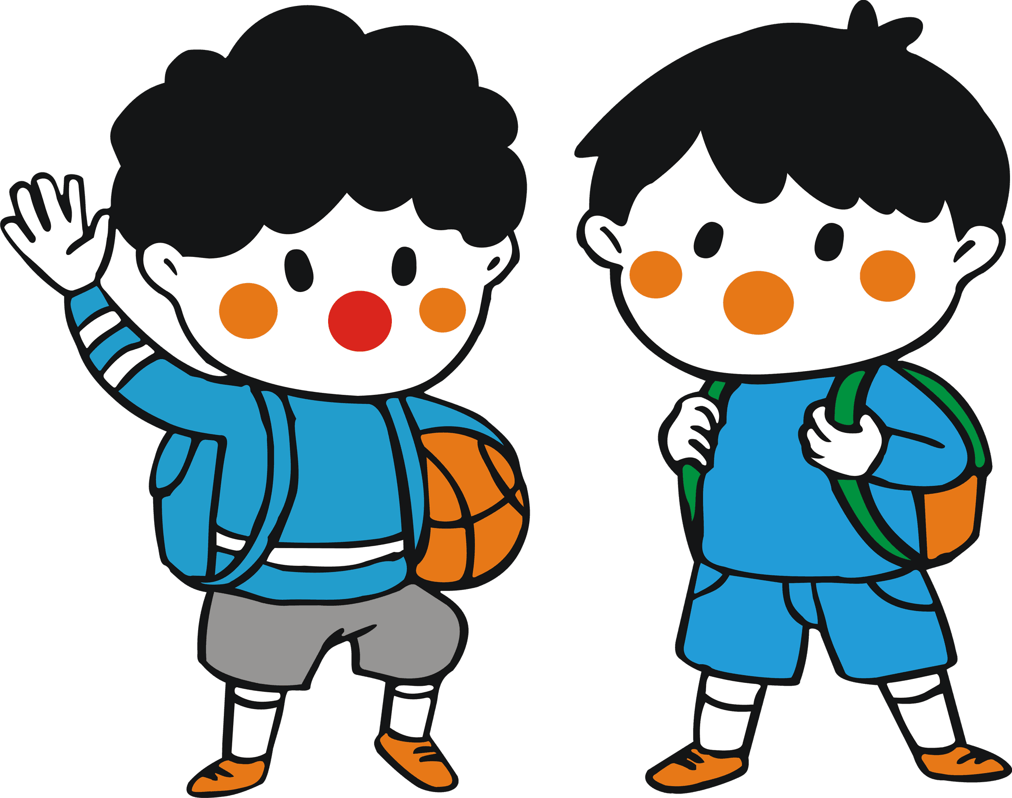 Climb Kiddo mascots